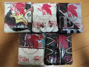 신세기 에반게리온 하이 그레이드 티셔츠 전 5종 세트