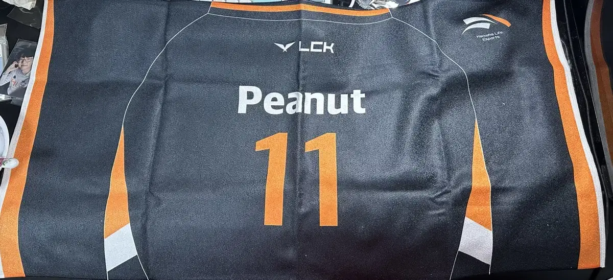 HLE Peanut Slogan 한화생명 피넛 한왕호 유니폼 슬로건