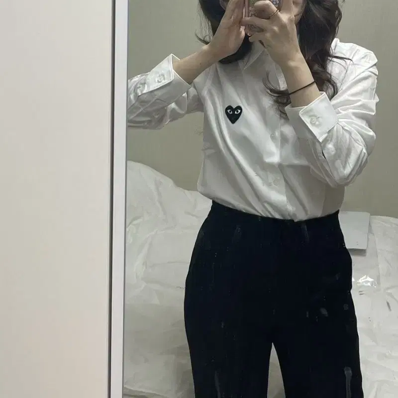 꼼데가르송 셔츠 M
