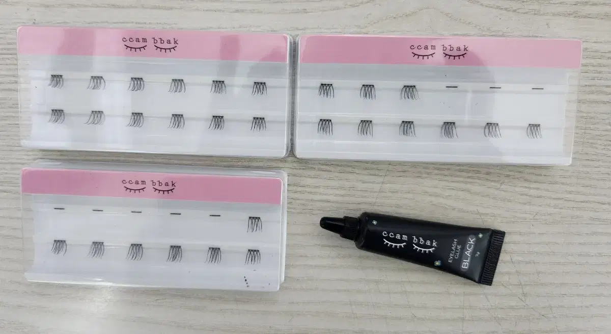 Blink Eyelash Underlash 9mm Black 4-Pillar + Eyelash Glue WTS
