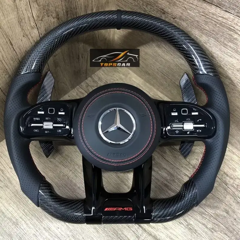 벤츠 AMG D컷핸들 잠자리핸들