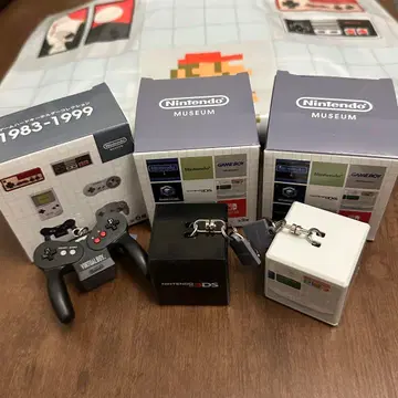 닌텐도 뮤지엄 한정판 키링 시작음 컨트롤러