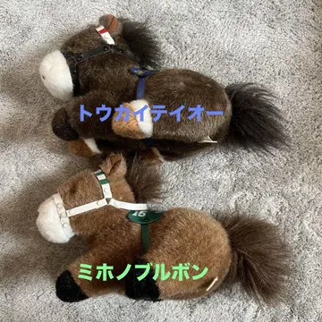경마 토카이 테이오 미호노 부르봉 봉제 인형
