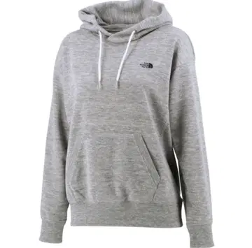 노스페이스 그레이 후드 부착 후드티 L사이즈