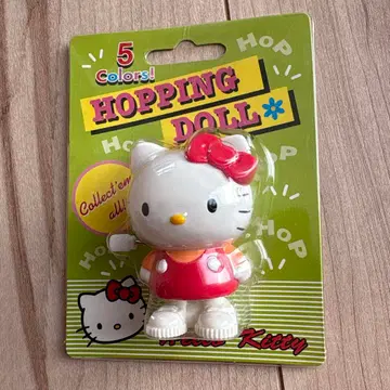 헬로키티 스카이콩콩 인형 2000년 제작 쇼와 헤이세이 초기 레트로