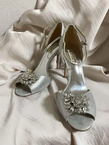 badgley mischka 오픈토 펌프스 결혼식 파티