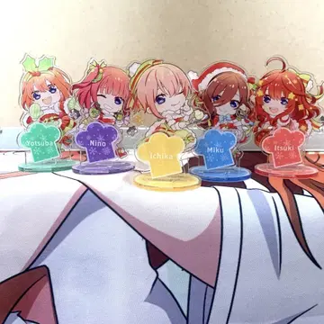 5등분의 신부 5등분 축제 크리스마스 아크릴 스탠드