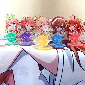 5등분의 신부 5등분 축제 크리스마스 아크릴 스탠드