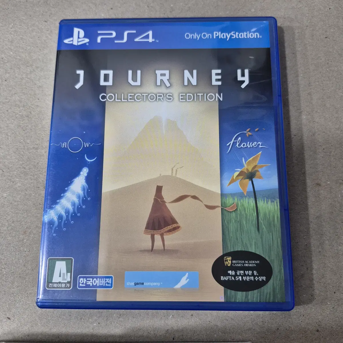 [한글/중고] PS4 저니 컬렉터즈 에디션/Journey flow