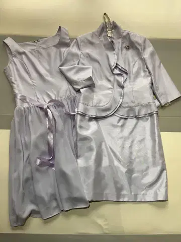 새상품 EMMA JAMES 13AR 연보라색 세레모니 수트 3개 세트