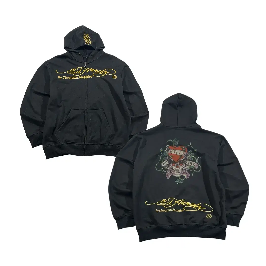 [ED HARDY] 에드하디 후드집업
