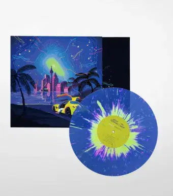 더콰이엇 glow forever 블루스플래터 한정반 + 한강갱 7인치