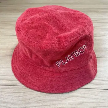 PLAYBOY 버킷 햇 Y2K