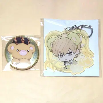 쿨한 남자 파보테리아 아크링 캔뱃지 니미 준 2개 세트