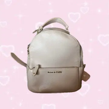 Maison de FLEUR 핑크 백팩