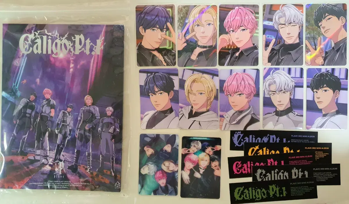 PLAVE POCA + sticker + album fugitive set