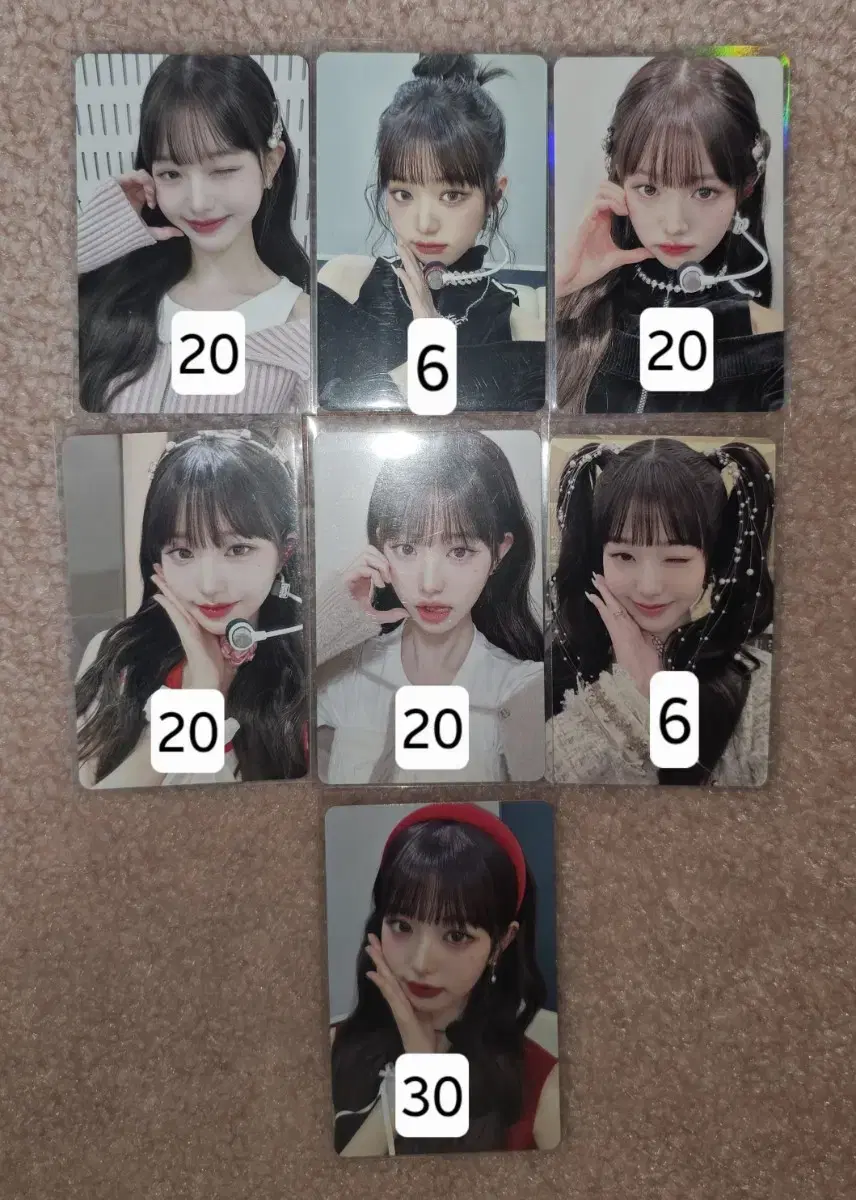 아이브 원영 장원영 포카 이즈위 japan 일본 시세킹 악수회 배웅회