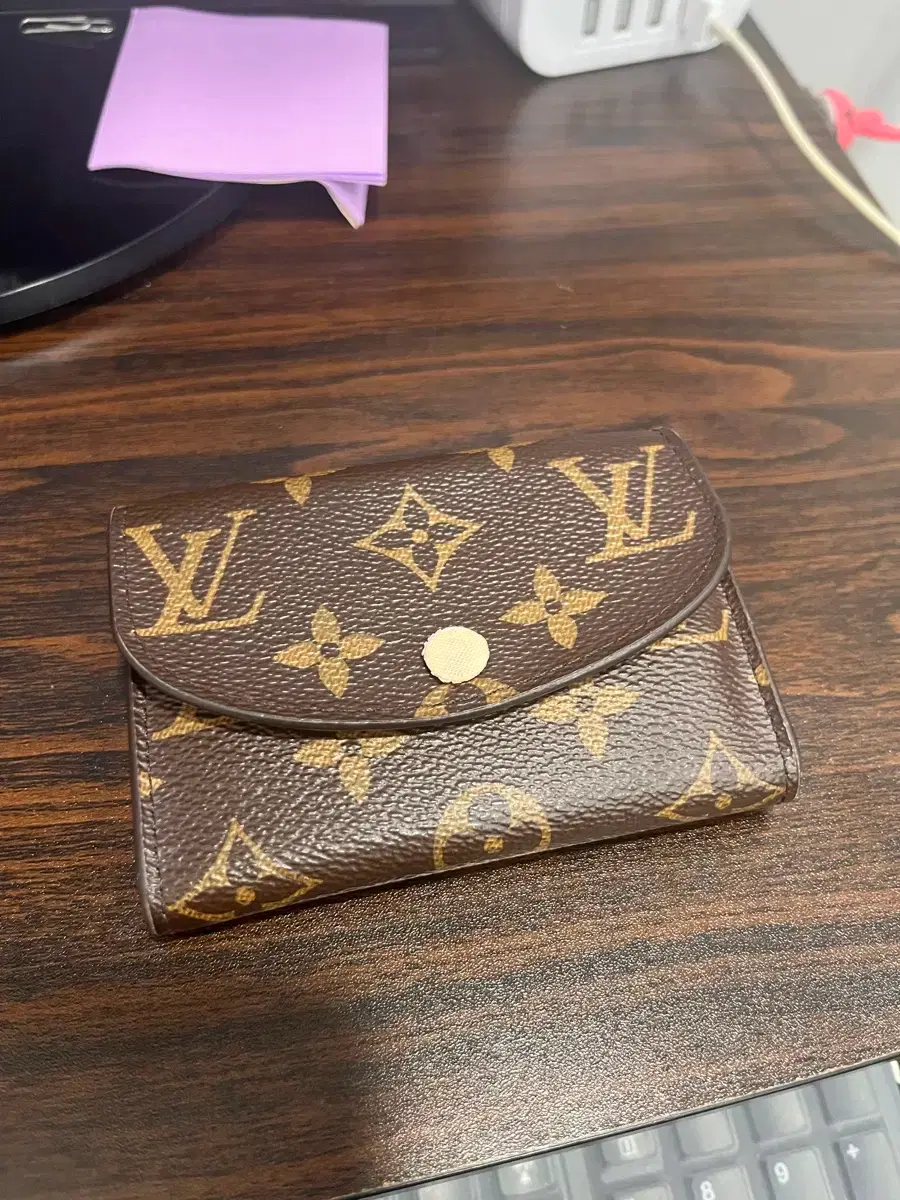 Louis Vuitton Rosalie Coin Purse Genuine