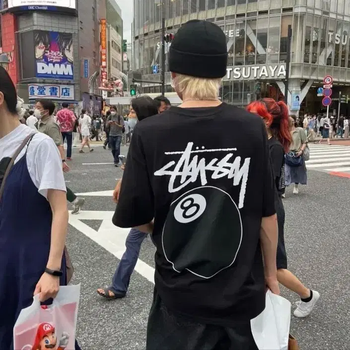 [미개봉/무료배송] STUSSY 8볼 반팔 티셔츠 1905103