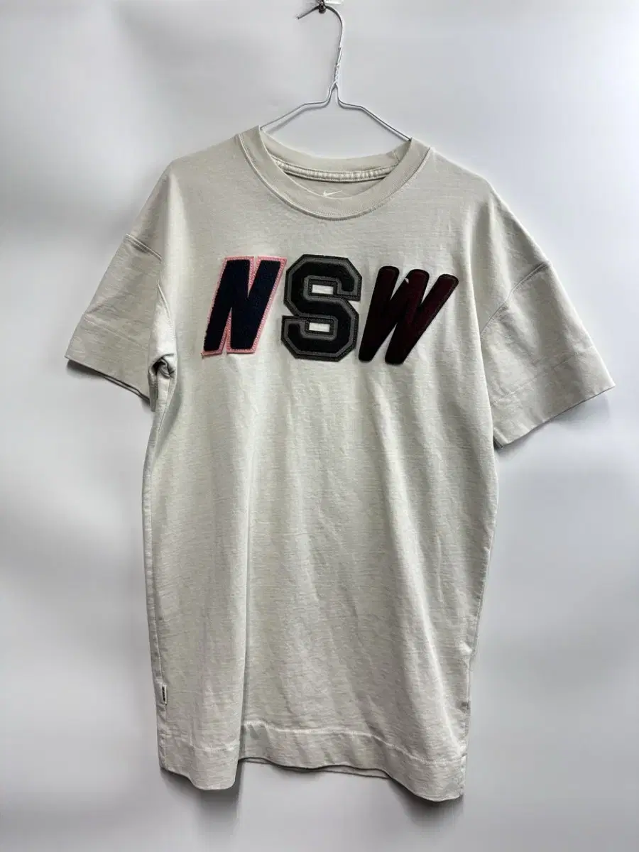 (S) 나이키 NSW 오버팃 로고 티셔츠 1.9