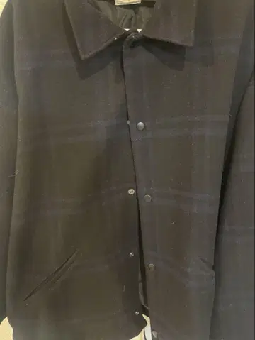 숏기장 체크 블루종