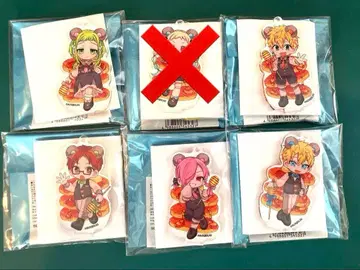 하나코 곰 카페 곰 아크릴 스탠드 닝닝 빛 빛 미츠바 벚꽃 아카네