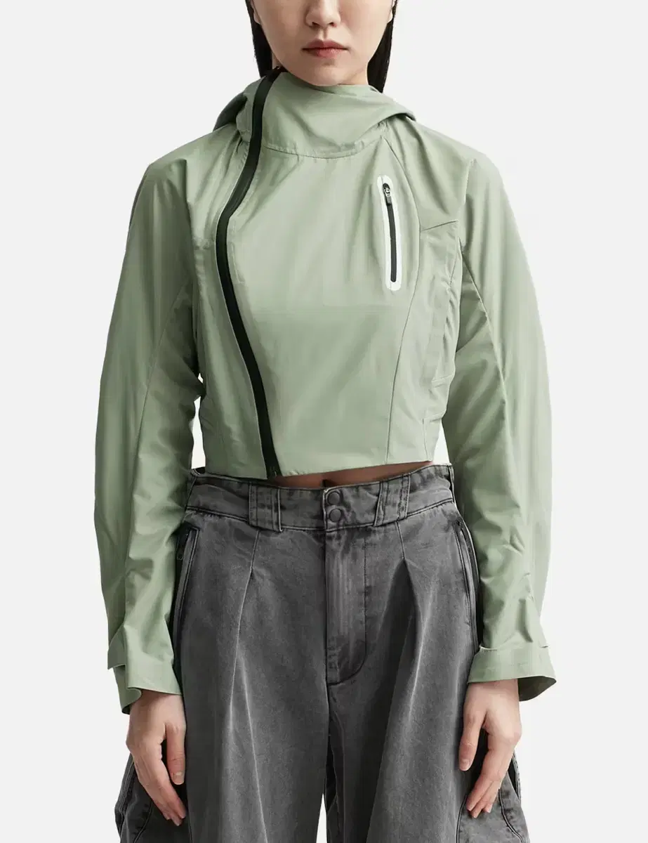 (2) hyein Crop Shell Jacket