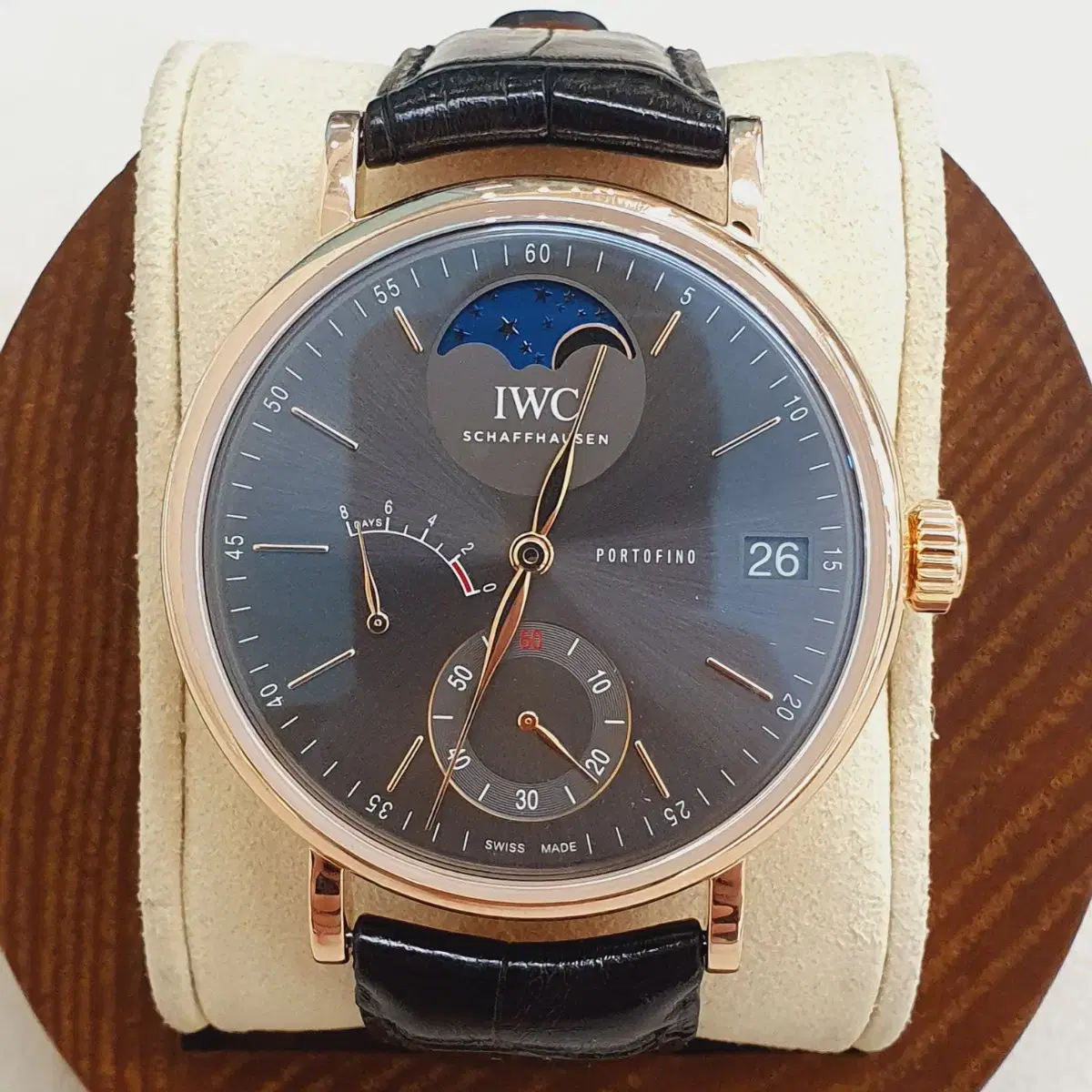 IWC 포르투피노 포르토피노 문 페이즈 iw516403 금통 45mm