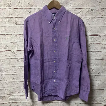 랄프 로렌 린넨 셔츠 린넨 버튼 다운 90s