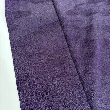 에도 코몬 상어 코몬 무늬 없음 이로무지 기모노 순수 실크 T-3683