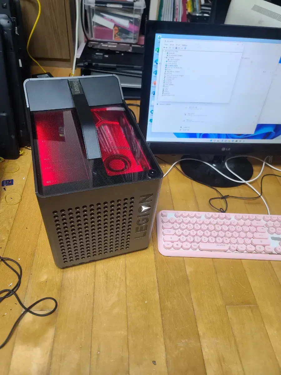 레노버 90JX 본체 i5-9400f 램16 GTX1060(6기가램)