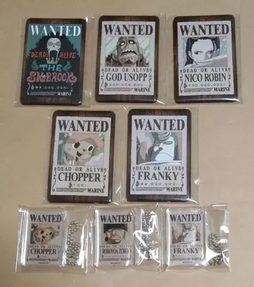 원피스 수배서 8점 세트