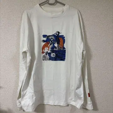 HERON PRESTON 긴팔 티셔츠 화이트