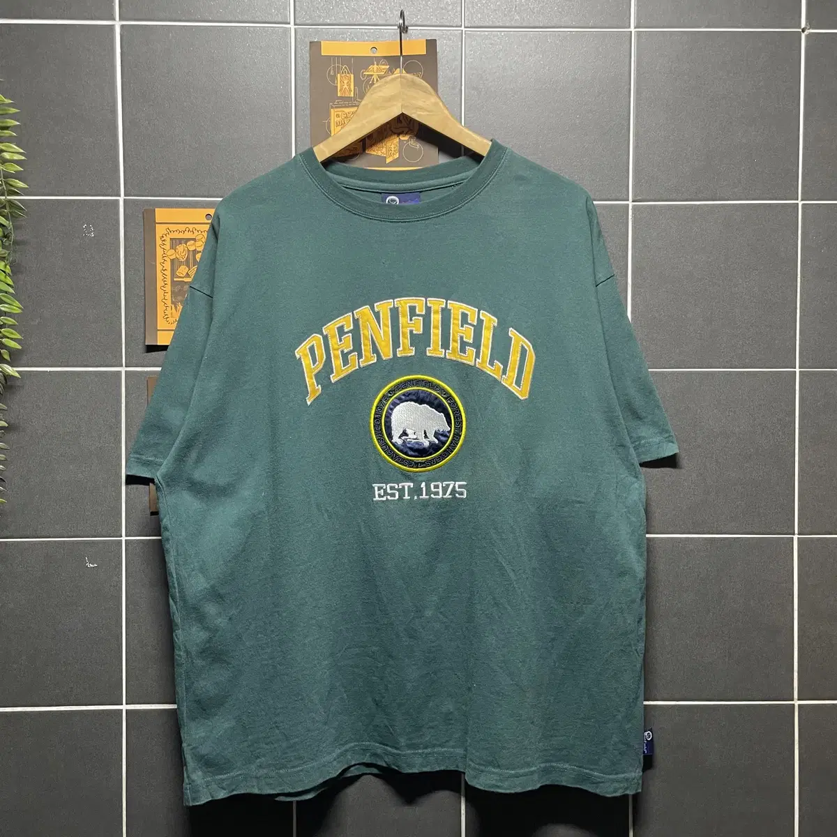 Penfield 펜필드 코튼 반팔 티셔츠