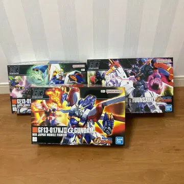 건담 프라모델 HG 마스터 건담 샤이닝 건담 갓건담 세트