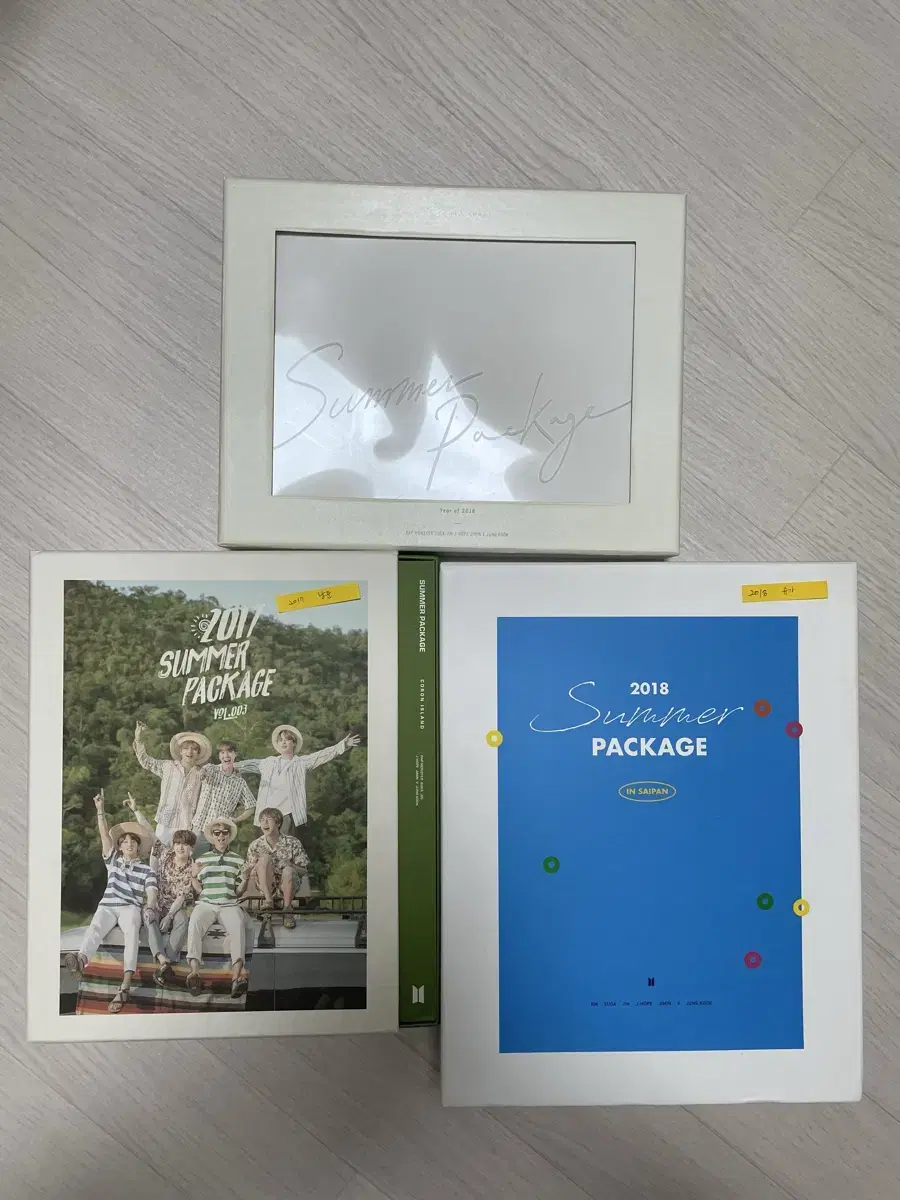 방탄소년단 썸머패키지, NOW3, WINGS 컨셉 북