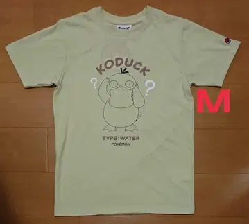 포켓몬스터 포켓몬 코닥 티셔츠 반팔 M