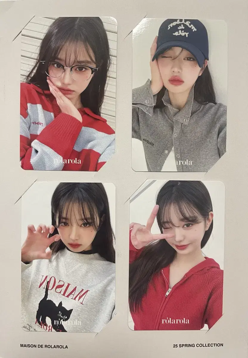 아이브 장원영 로라로라 포토카드 판매해용