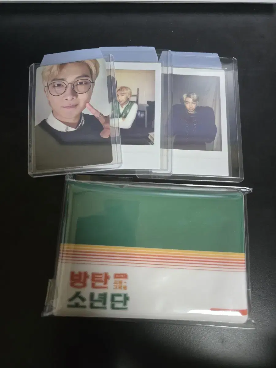 [일괄] 방탄소년단 데코키트 RM 남준 양면포카 2021 시그 콜북 포카