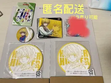 헌터X헌터 크라피카 캔뱃지 아크릴 코스터 러버