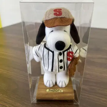 미개봉 스누피 미니 인형 베이스볼 야구 유니폼 봉제 인형 오타니