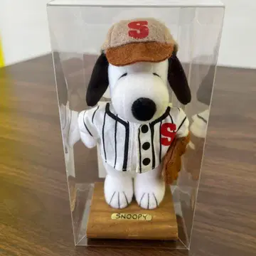 미개봉 스누피 미니 인형 베이스볼 야구 유니폼 봉제 인형 오타니