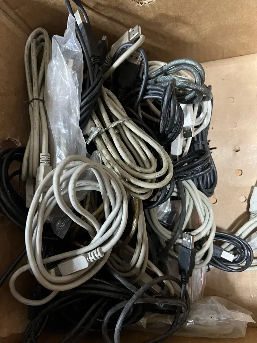 프린터 복합기 USB타입 케이블 연결선