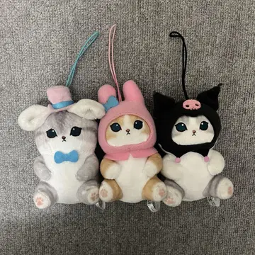 mofusand 봉제 인형 키링