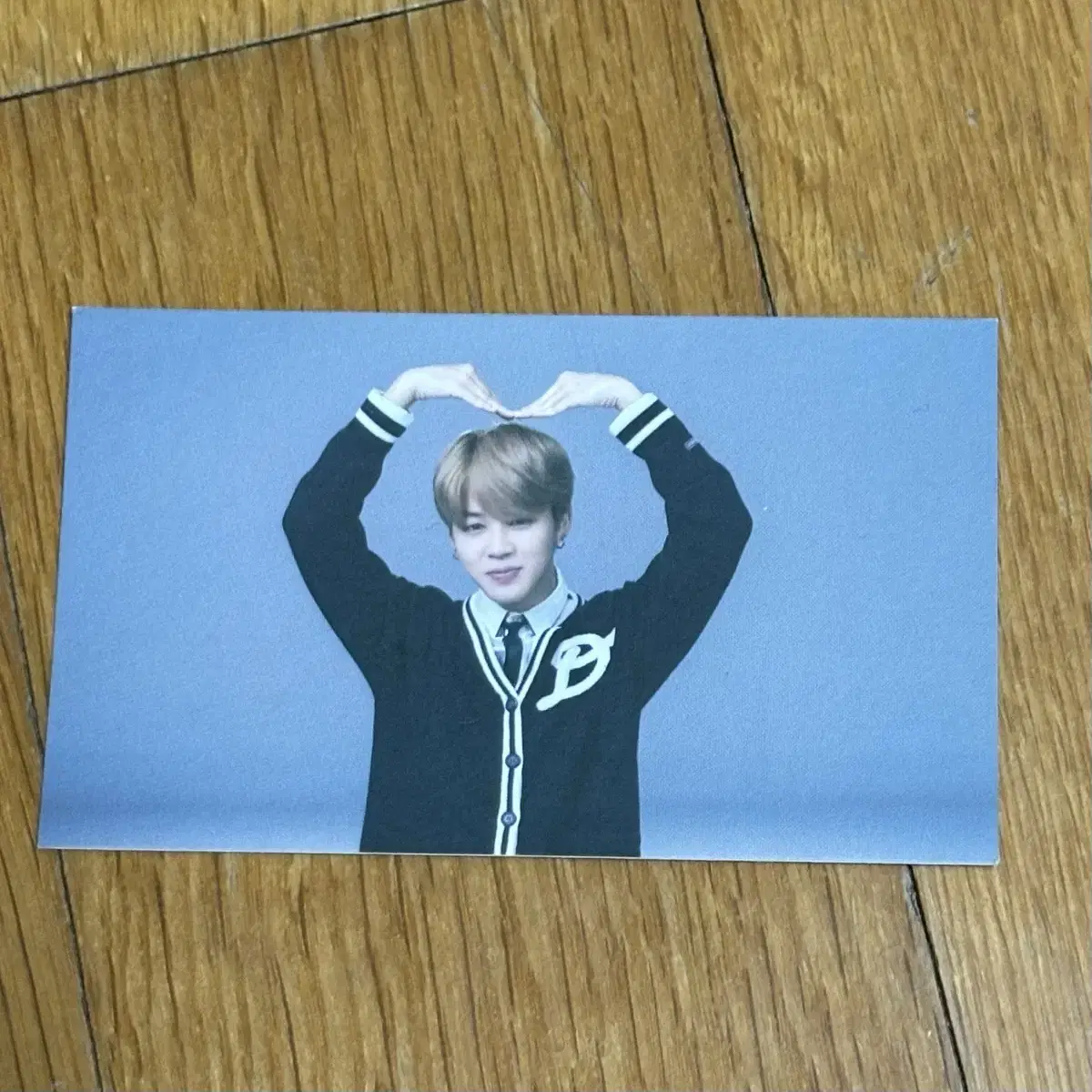 방탄 bts 지민 머스터3기 아미부스 포토카드