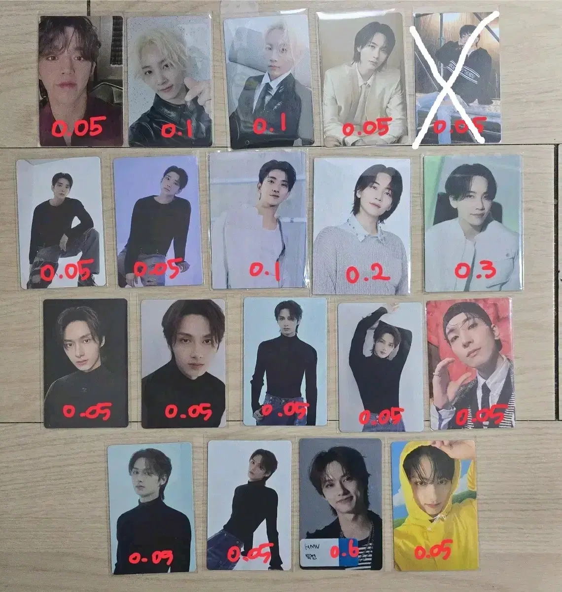 세븐틴 포카 싸게팔아요.