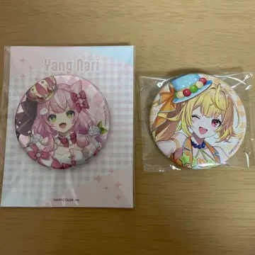 얀나리 애니메이트 카페 애니카페 니지산지 KR 캔뱃지 호시카와 사라