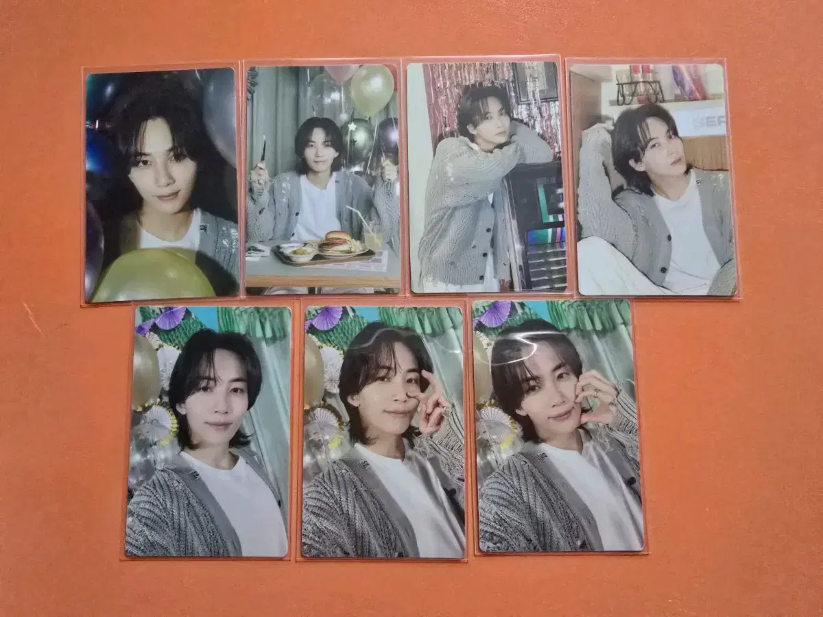 세븐틴 정한 생일박스 생박 포카 일괄