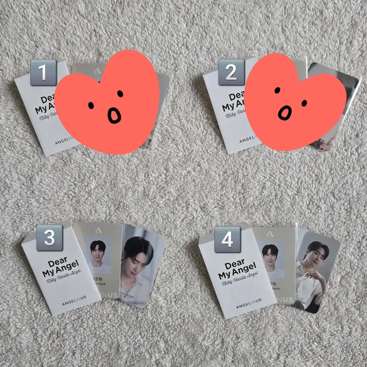 Milbaen junhyuk Engerinus Employee ID Photocard