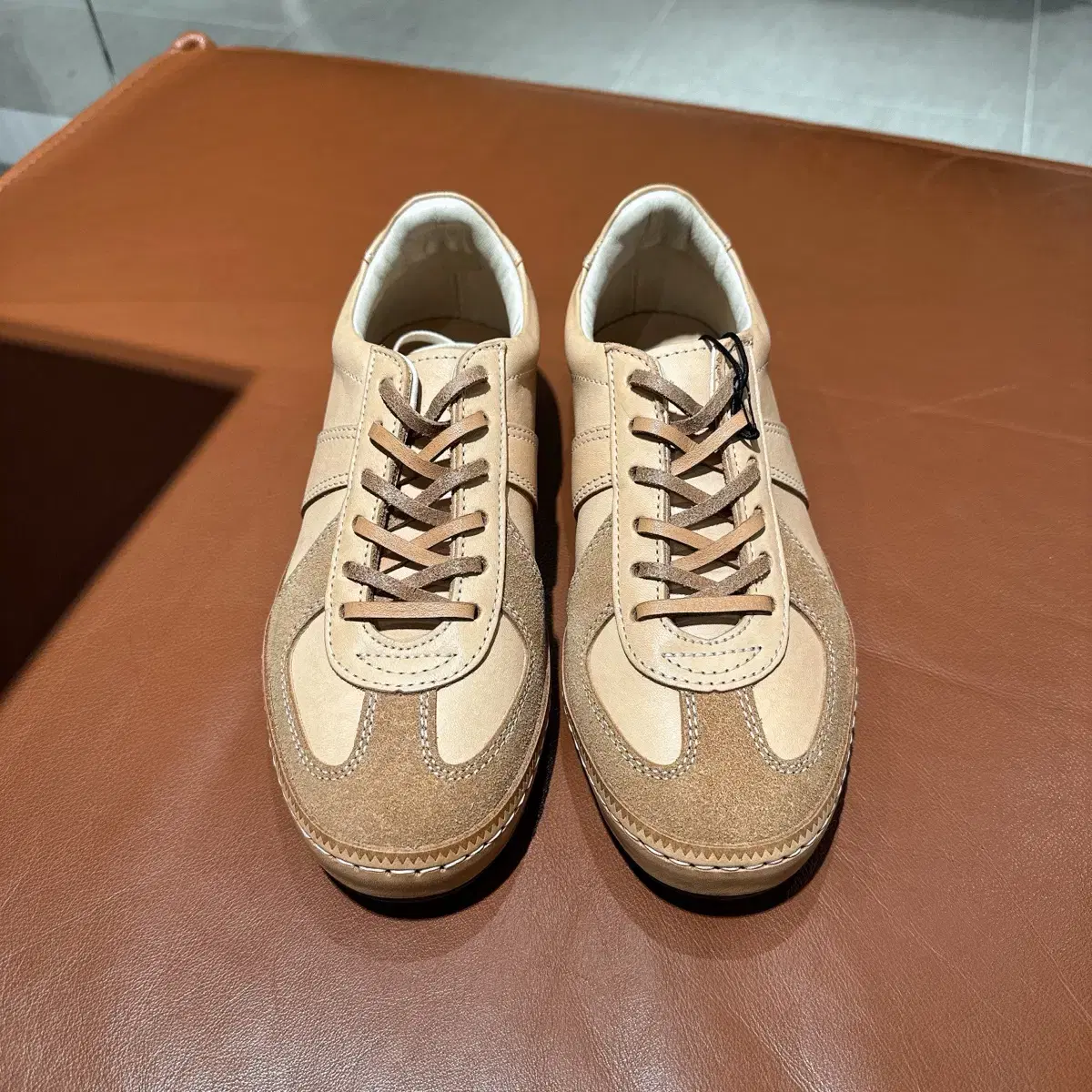 (Genuine/New) HENDER SCHEME Henderscheme Men's German Army Natural